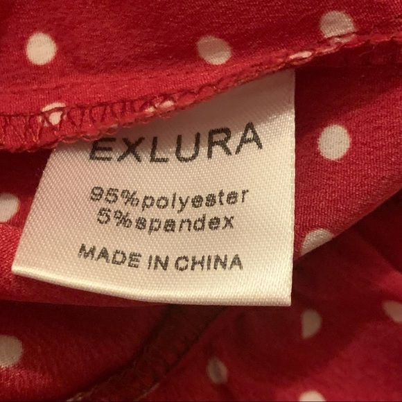 ❌SOLD❌Retro Polka Dotted & Ruffled Dress - Picture 7 of 10